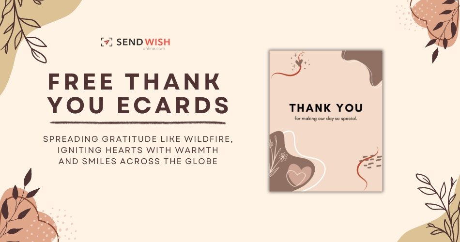 Thank you card